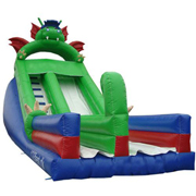 funny inflatable slide